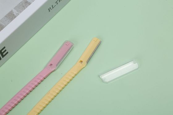 Großhandel aus Edelstahl Klappbrauen Rasiermesser Anfänger-Schere mit Trim-Klinge zum Rasieren von Augenbrauen