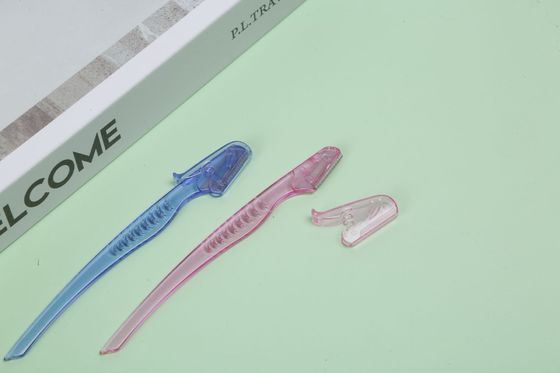 Damenrasierer Edelstahlklinge Augenbrauentrimmer und Rasierklingen Sicherheits-Beauty-Pflege-Make-up-Werkzeug