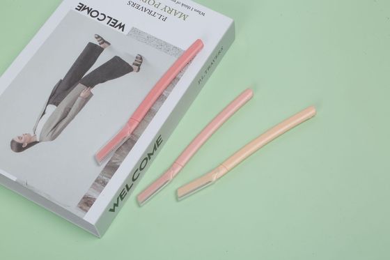 Großhandel Schönheitsgeschenk Scharfes Rasiermesser Augenbrauen Trimmer Rasiermesser Trimming Tool für Augenbrauen Sicherheit Funktion