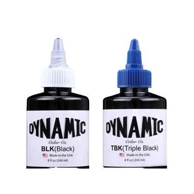 240ml TBK Triple Black Tattoo-Tinte Pigment für Permanent Make-up mit Emulsion Cut Line Fog Color Schwarz