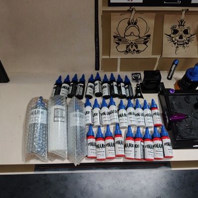 30ml Organische Dreifach-Schwarz Tattoo-Tinte Pigment Spezial für Körper-Tattoo