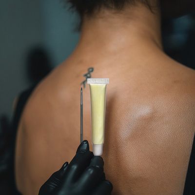 Neueste Pre-Care Strong Creme für Lippen- & Augenbrauen-Tätowierung Edelstahl Natürliches Bleichen Schmerzfrei Tinte OEM/ODM
