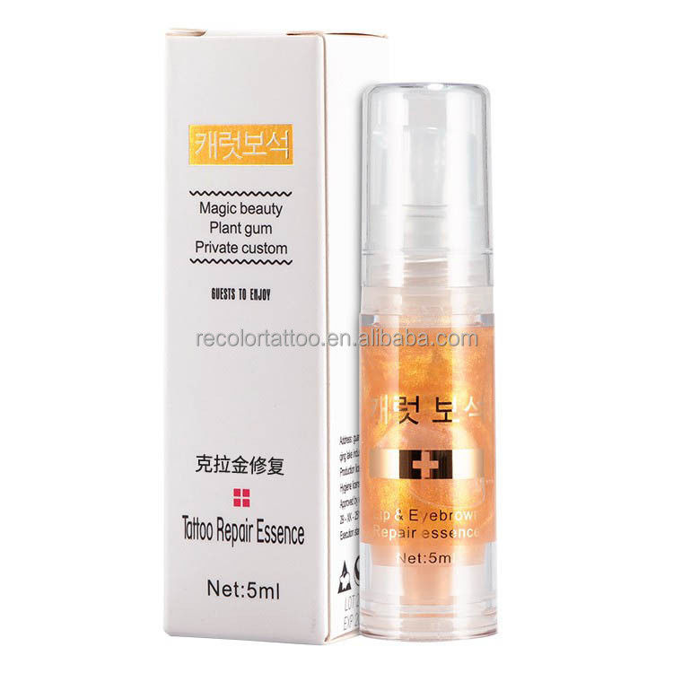 OEM Schnellere Heilung Tattoo Nachsorge Reparatur Gel Vitamin Salbe Hautbehandlung Reparatur Gel für Lippen Tattoo Augenbrauen Tattoo