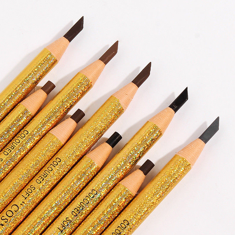 Kundenspezifischer professioneller Microblading-Stift, wasserfester Kunst-Tönungs-Make-up-Augenbrauenstift-Verstärker für Permanent-Make-up-Zubehör