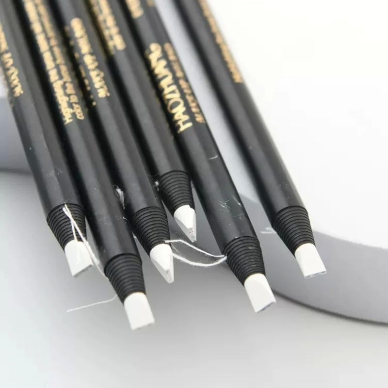 Private Label Peel White Microblading Augenbrauenstift Wasserdichter Augenbrauenstift Werkzeug für Permanent Make-up Positionierungszubehör