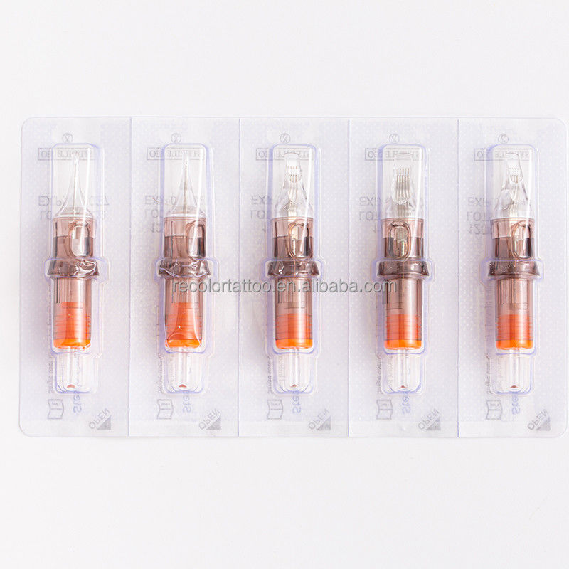 RL RS RM M1 professionelle Einweg-Tattoo-Kartusche Nadeln 20pcs/Box Edelstahl Sterilisierte Tattoo-Maschine Permanent