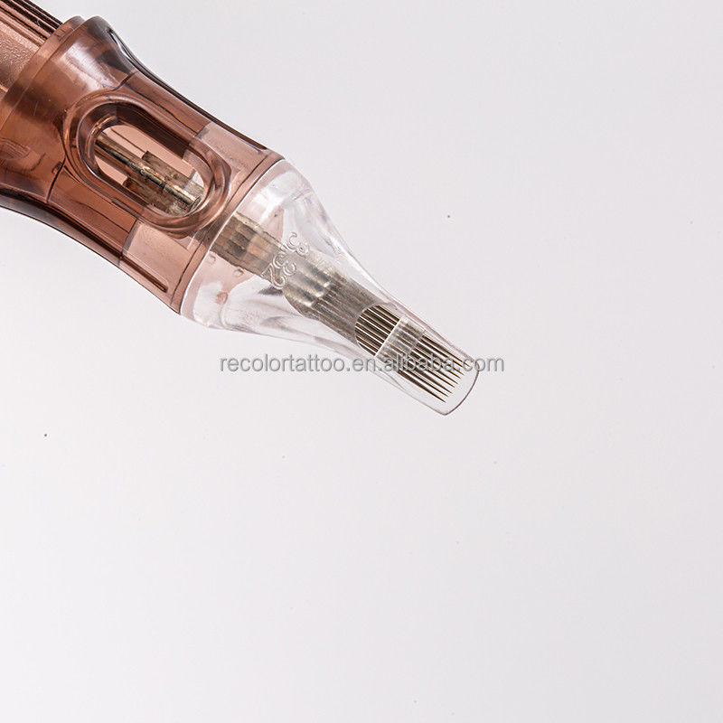 Professionelle Einweg-Sterilisierte M1-Kartusche Nadel RL RS RM Tätowierungsmaterialien für Rotations-Tattoo-Maschine Dauermerkmal
