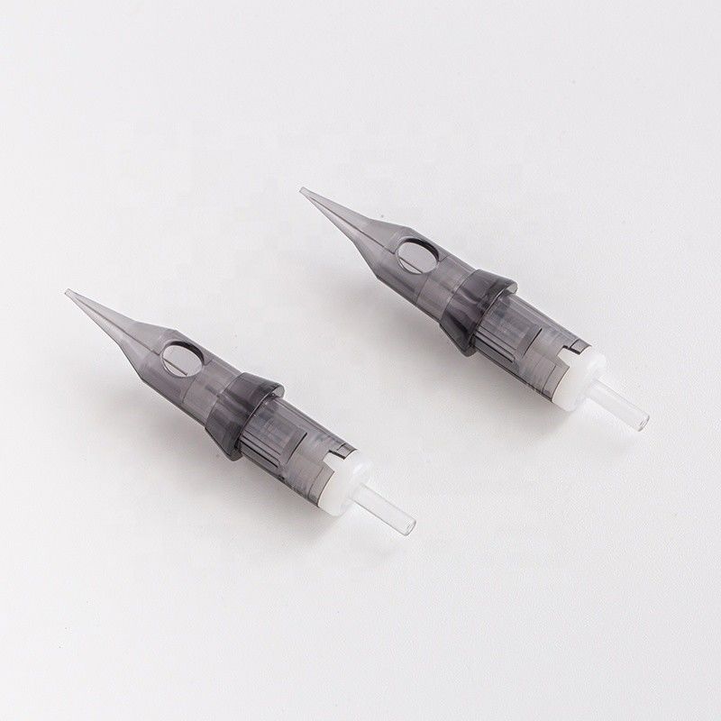 20 Stück/Box Edelstahl Microblading Tattoo Maschinen Stift Rosa/Grau/Lila Cartridge Nadeln für Permanent Make-up Augenbrauen
