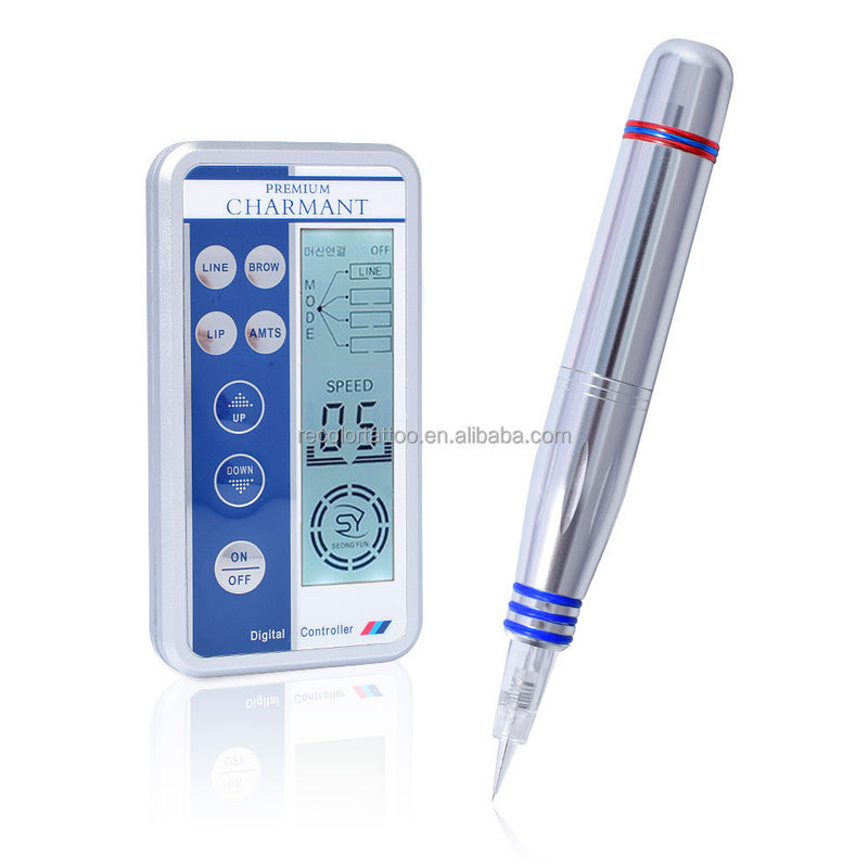 Private Label Charmant Digital Make-up Tattoo Pen für MTS Permanent Augenbrauen Lippenlinie Shader Microblading Charmant Tattoo Gun Pen