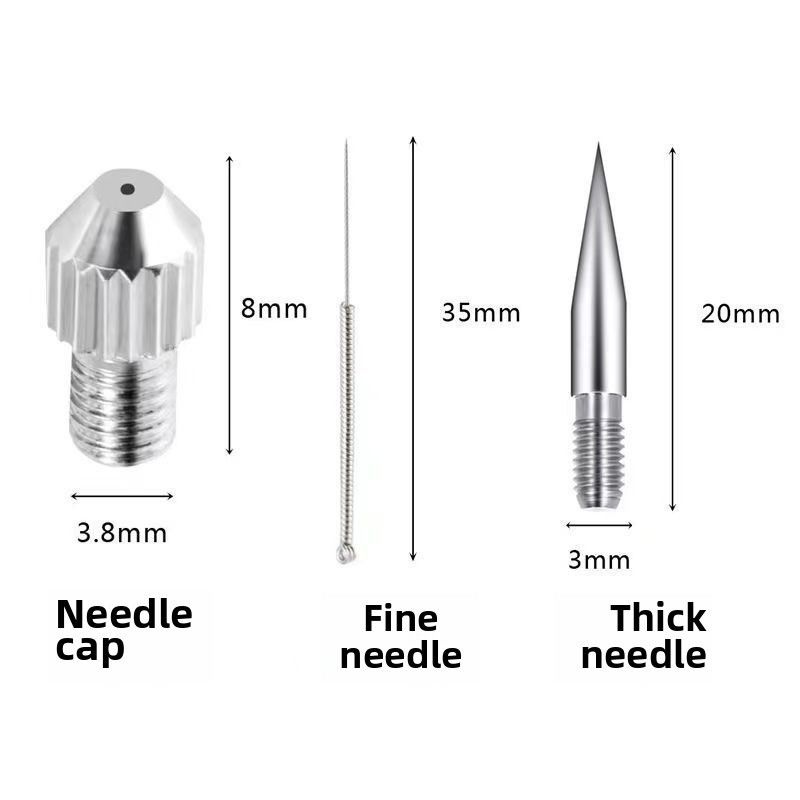 Original Schönheitsgeräte Zubehör Deutsch Weiß Edelstahl Dot Mole Pen Nadel Spot Fegen Augenmassage Ausrüstung