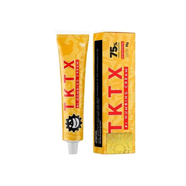 TKTX Numbing Cream Anesthesia Tattoo Painless Cream Analgesic Cream Relief Cream For Operation Piercing Permanent Makeup Eyebrow Lips Liner 10g